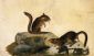 Two Ground Squirrels - John James Audubon Oil Painting