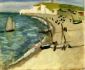 Aht Amont Cliffs at Etretat - Oil Painting Reproduction On Canvas