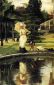 In an English Garden - Oil Painting Reproduction On Canvas