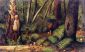Forest with Ferns and Mushrooms - William Aiken Walker Oil Painting