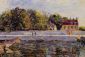 Saint-Mammes-House on the Canal du Loing - Oil Painting Reproduction On Canvas
