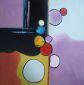 Colorful Circles - Oil Painting Reproduction On Canvas