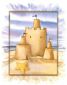 Sandcastle and Pentagram - Oil Painting Reproduction On Canvas