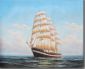 Classical sailing ship