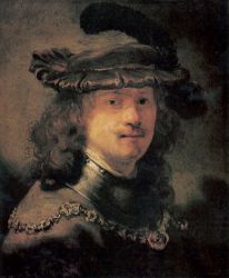 Self Portrait 20 - Rembrandt van Rijn Oil Painting
