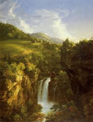 Genesee Scenery - Thomas Cole Oil Painting