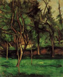 The Orchard -   Paul Cezanne Oil Painting