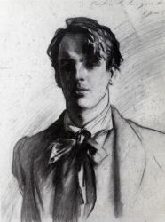 William Butler Yeats -   John Singer Sargent Oil Painting