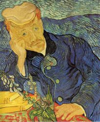 Portrait of Doctor Gachet V -  Vincent Van Gogh Oil Painting