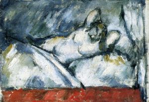 Reclining Nude - Paul Cezanne oil painting