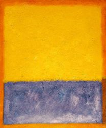 Yellow, Blue, and Orange - Mark Rothko Oil Painting