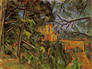 Chateau Noir II - Paul Cezanne Oil Painting