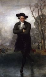 The Skater (William Grant) -  Gilbert Stuart Oil Painting