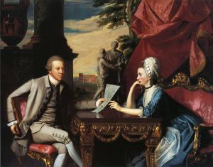 Mr. and Mrs. Ralph Izard (Alice Delancey) -   John Singleton Copley Oil Painting