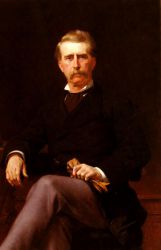 Portrait of John William Mackay -   Alexandre Cabanel Oil Painting