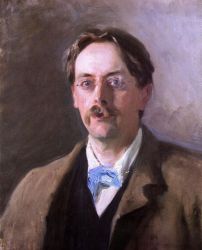 Sir Edmund Gosse - John Singer Sargent Oil Painting