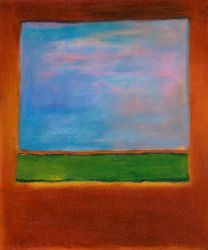 Violet, Green and Red, 1951 - Mark Rothko Oil Painting