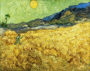 The Reaper -  Vincent Van Gogh Oil Painting