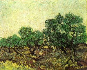 Olive Picking V - Vincent Van Gogh Oil Painting