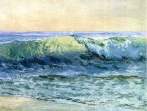 The Wave -   Albert Bierstadt Oil Painting