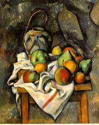 Ginger Jar and Fruit -    Paul Cezanne Oil Painting