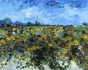 The Green Vinyard -  Vincent Van Gogh Oil Painting