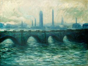 Waterloo Bridge III - Oil Painting Reproduction On Canvas