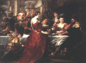 The Feast of Herod -  Peter Paul Rubens oil painting