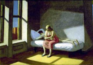 Summer in the City -   Edward Hopper Oil Painting