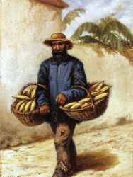 Banana Peddler of Greenville, Mississippi - William Aiken Walker oil painting