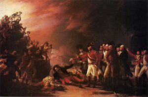 The Sortie Made by the Garrison of Gibralter - John Trumbull Oil Painting