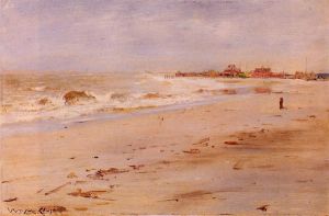 Coastal View -  William Merritt Chase Oil Painting