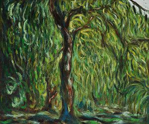 Weeping Willow II - Claude Monet Oil Painting