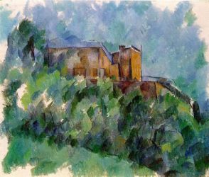 Chateau Noir III - Paul Cezanne Oil Painting