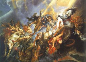 The Fall of Phaeton - Peter Paul Rubens oil painting