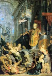 Miracle of St Ignatius of Loyola -   Peter Paul Rubens Oil Painting