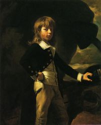 Midshipman Augustus Brine -   John Singleton Copley Oil Painting