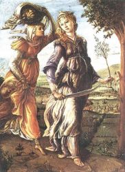 The Return of Judith to Bethulia - Sandro Botticelli oil painting