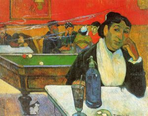 NIght Cafe in Arles (Madame Ginoux) - Oil Painting Reproduction On Canvas