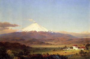 Cotopaxi V -   Frederic Edwin Church Oil Painting