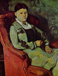 Portrait of Madame Cezanne - Oil Painting Reproduction On Canvas