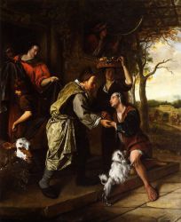 The Return of the Prodigal Son - Jan Steen oil painting