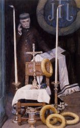 Portrait of the Pilgrim - James Tissot oil painting