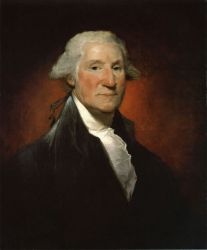 George Washington (The Vaughan Portrait) -  Gilbert Stuart Oil Painting