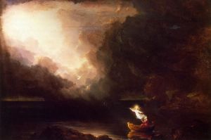 The Voyage of Life: Old Age II -   Thomas Cole Oil Painting