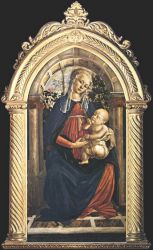 Madonna of the Rosengarden - Sandro Botticelli oil painting