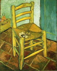 Van Gogh\'s Chair -  Vincent Van Gogh Oil Painting