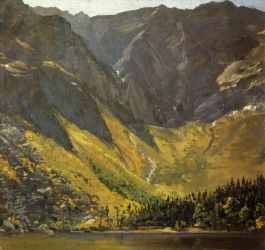 Great Basin, Mount Katahdin, ,Maine - Frederic Edwin Church Oil Painting