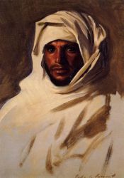 A Bedouin Arab -   John Singer Sargent Oil Painting