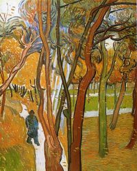 The Walk: Falling Leaves - Vincent Van Gogh Oil Painting